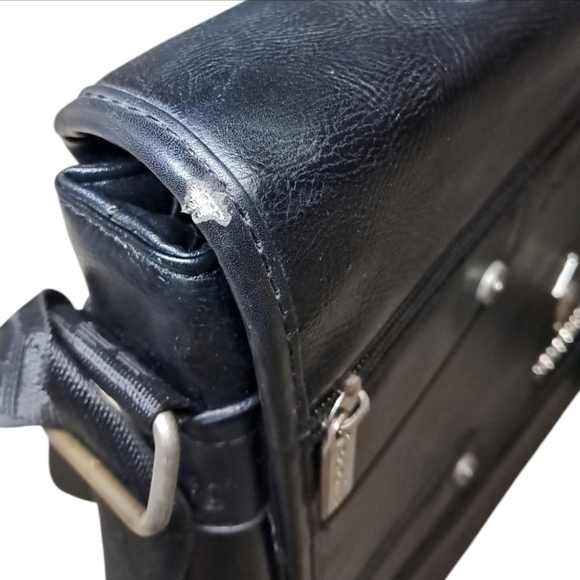 Vintage Unisex Long Beach Polo Club Messenger Bag Large Capacity - Picture 12 of 16